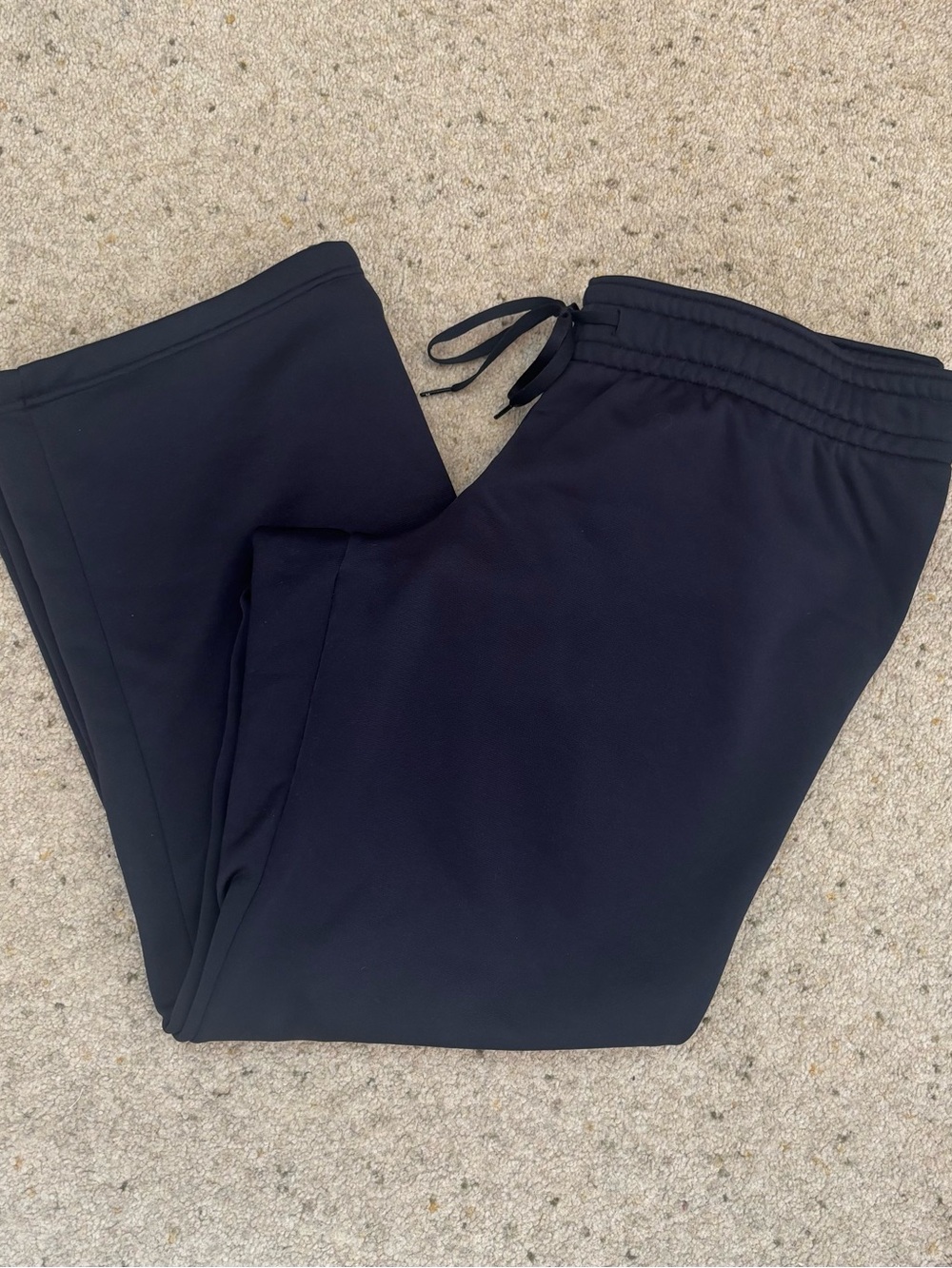 Under Armour Black Fleece-Lined Drawstring Pants